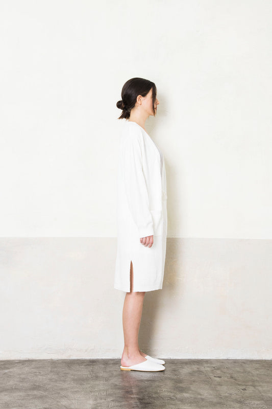 ジャガード ロングカーディガン