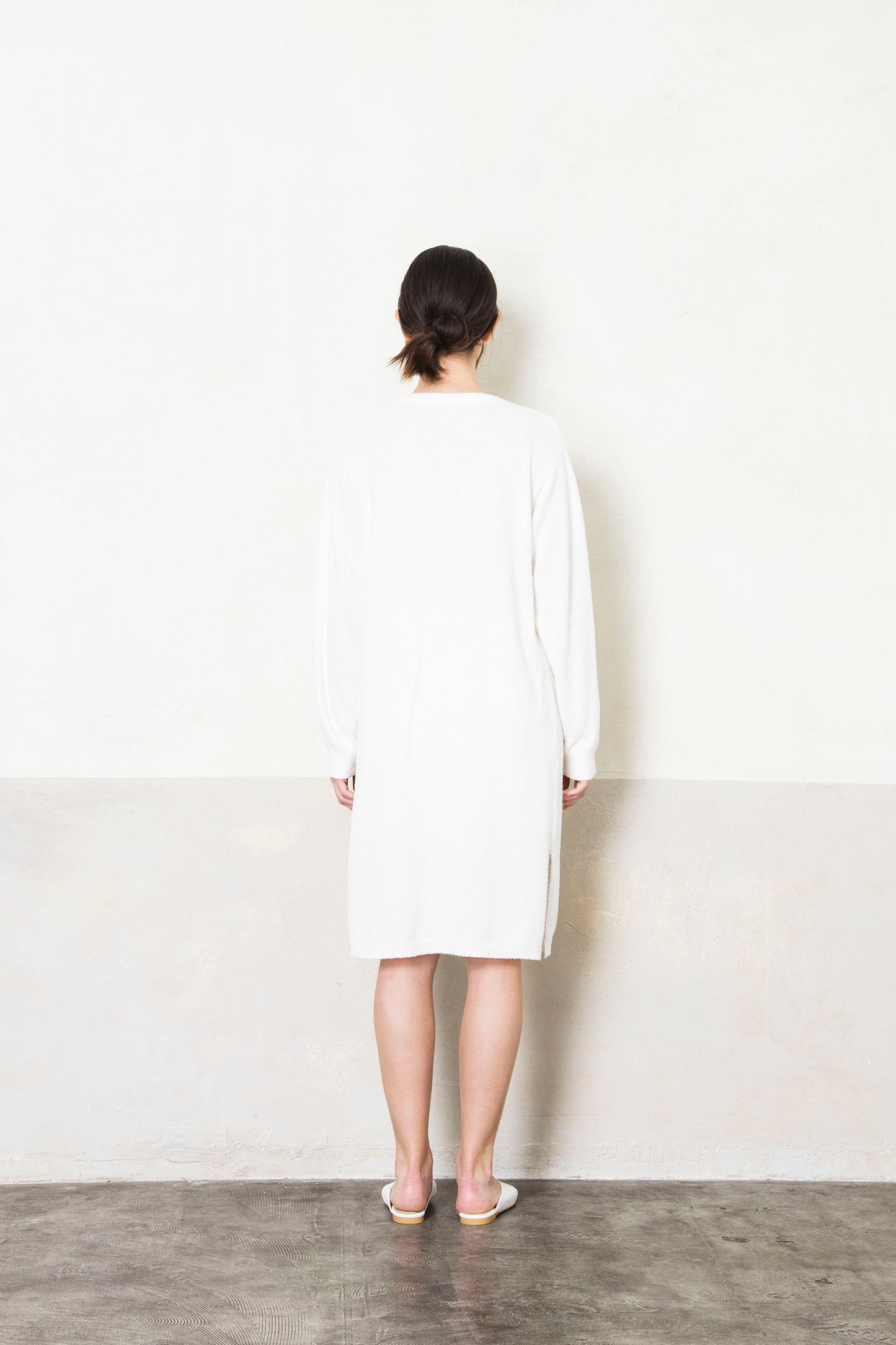 ジャガード ロングカーディガン