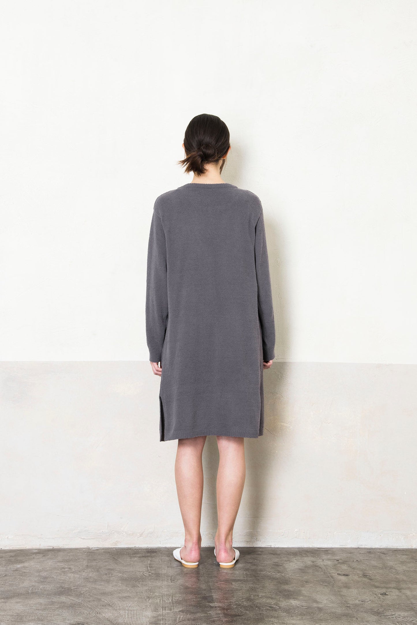 ジャガード ロングカーディガン