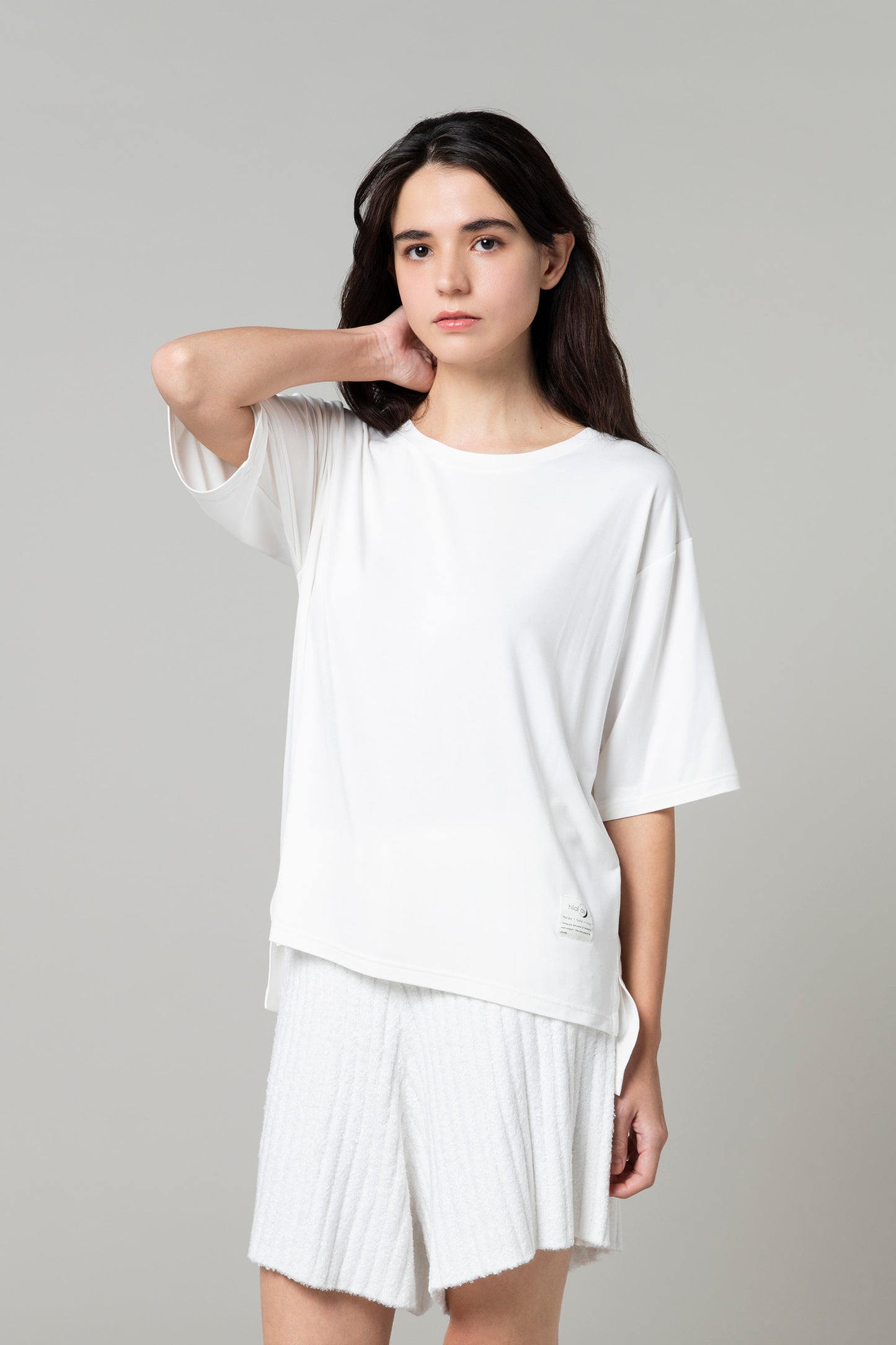 ソフトモダール ベーシックTシャツ