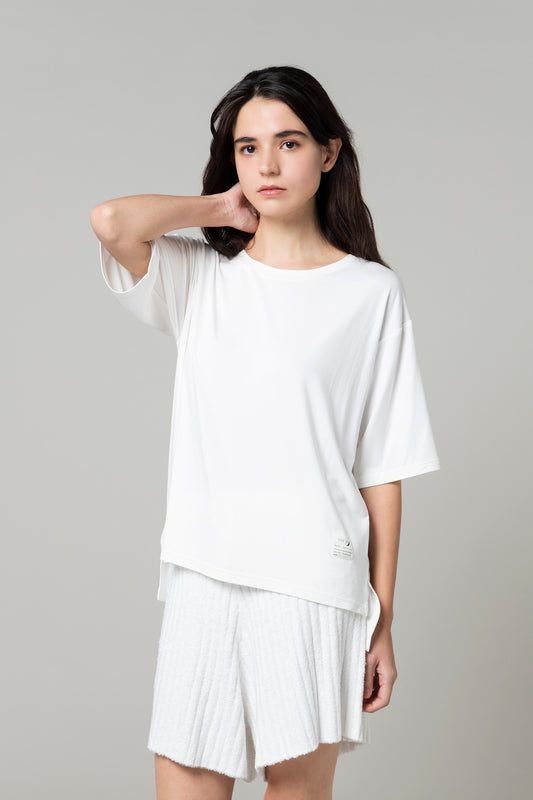 ソフトモダール ベーシックTシャツ