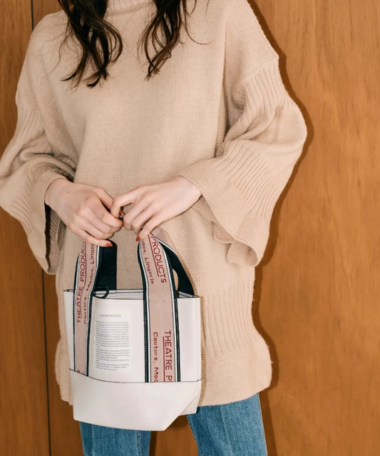 【THEATRE PRODUCTS】合皮テープバッグ Sサイズ