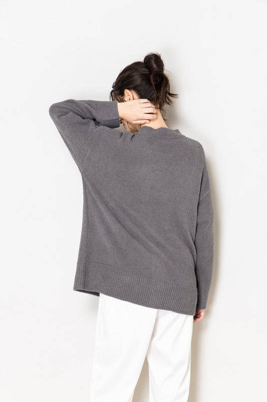 ジャガード ショートカーディガン