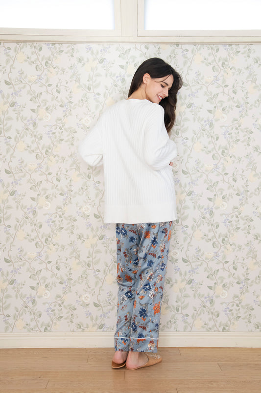 ジャガード アイスモールカーディガン