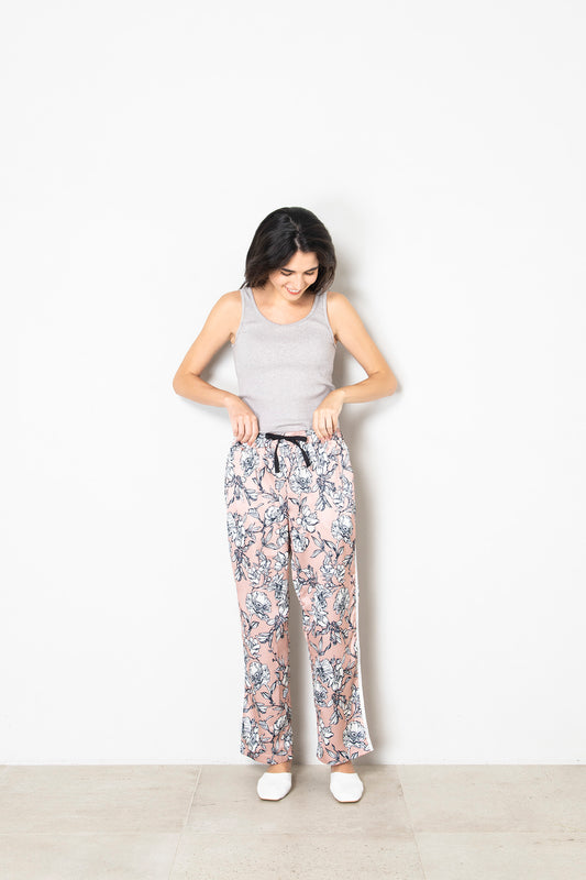 シルクタッチ Dahlia Relax Pants